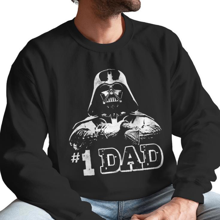 Star Wars Vader 1 Dad Vintage Fathers Day Graphic T-Shirt Men Sweatshirt