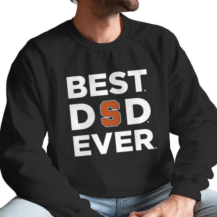 Syracuse Orange_Best Dad Ever Men Sweatshirt