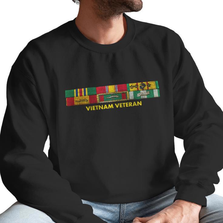 Vietnam Veteran Emblem Men Sweatshirt