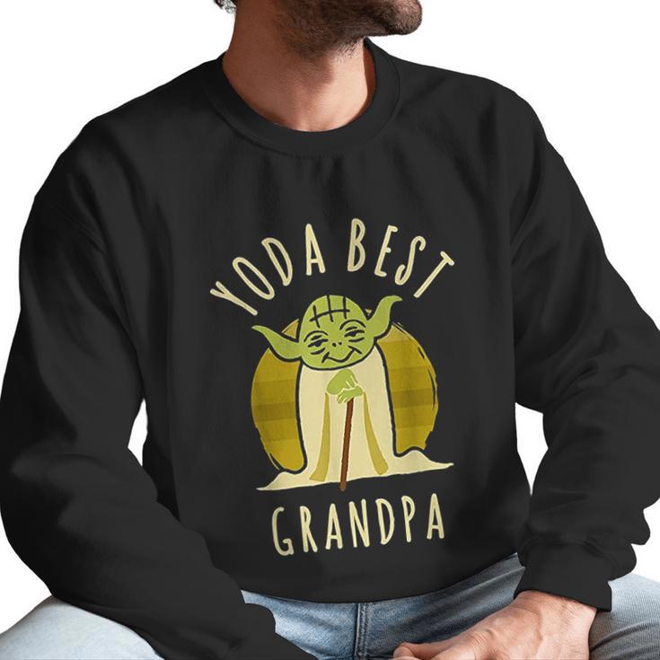 Yoda Best Grandpa Cartoon Yoda Men Sweatshirt