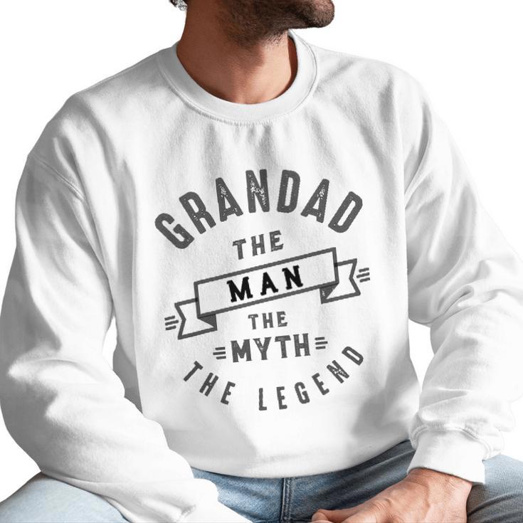 Grandad The Myth By Yitadesign1 Ver2 Men Sweatshirt