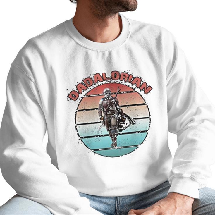 The Mandalorian Dadalorian Unique Gift Men Sweatshirt