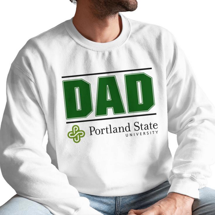 Portland State University Proud Dad Parents Day 2020 Men Sweatshirt