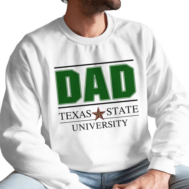 Texas State University Proud Dad Parents Day 2020 Men Sweatshirt