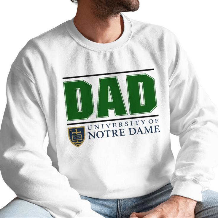 University Of Notre Dame Proud Dad Parents Day 2020 Men Sweatshirt