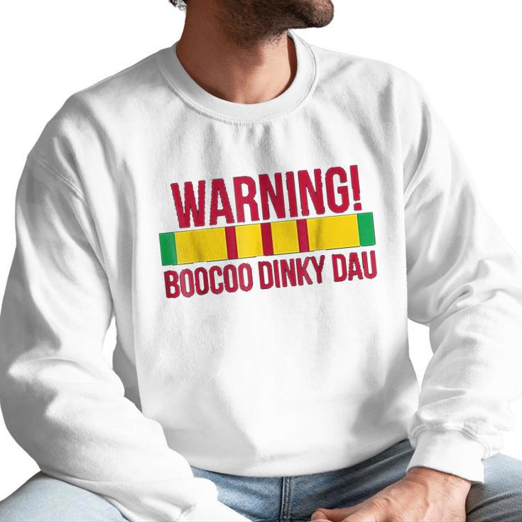 Vietnam Veteran Boocoo Dinky Dau Men Sweatshirt