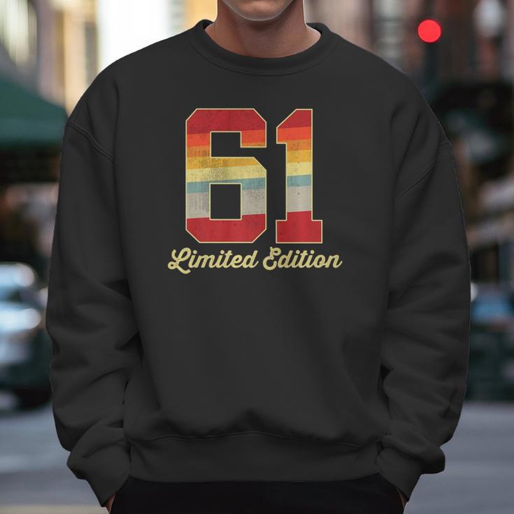 61St Birthday Vintage Limited Edition 1961 61 Years Old Men Men Sweatshirt