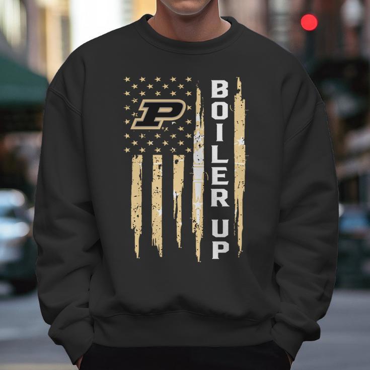 America Purdue Boiler Up Flag Men Sweatshirt