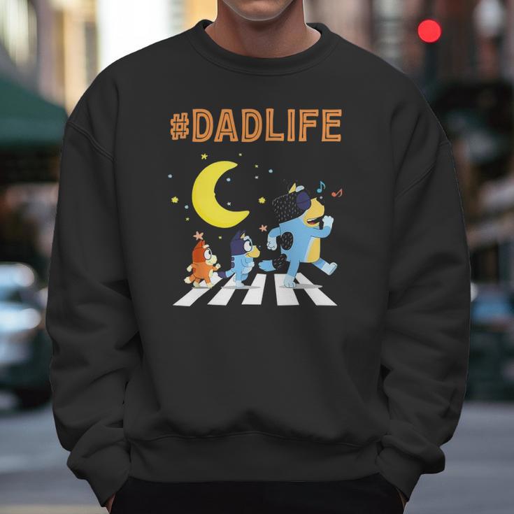 Blueys Dad Life Family Lover In My Life Fathers Day Gift Men Sweatshirt