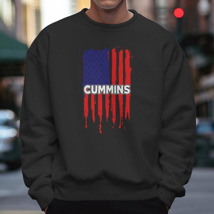 Cummins Usa Flag Tshirt Men Sweatshirt