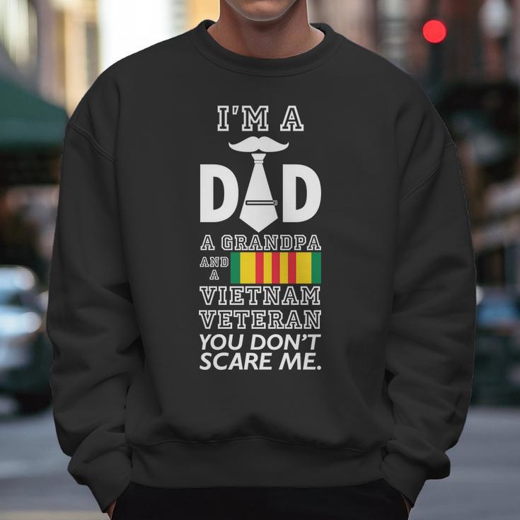 Dad Vietnam Veteran Graphic Design Printed Casual Daily Basic Men Sweatshirt