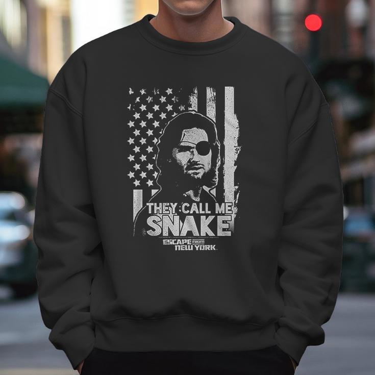 Escape From New York Snake Flag Men Sweatshirt