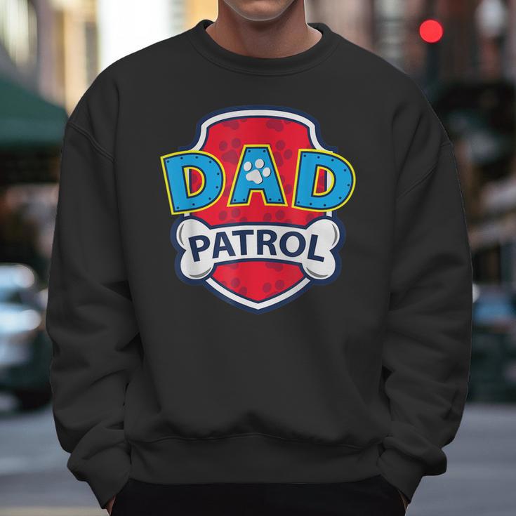 Funny Dad Patrol - Dog Dad Men Sweatshirt