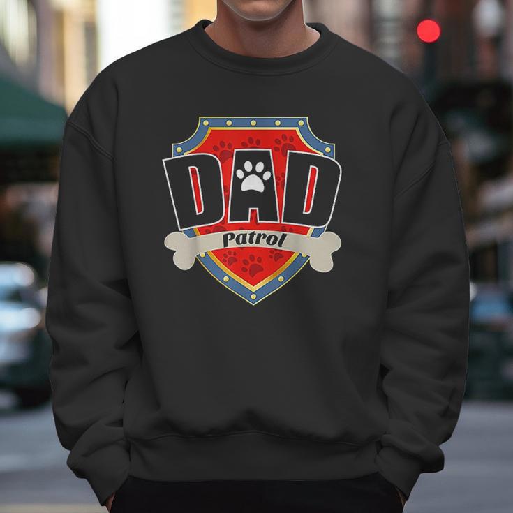 Funny Dad Patrol Men Sweatshirt