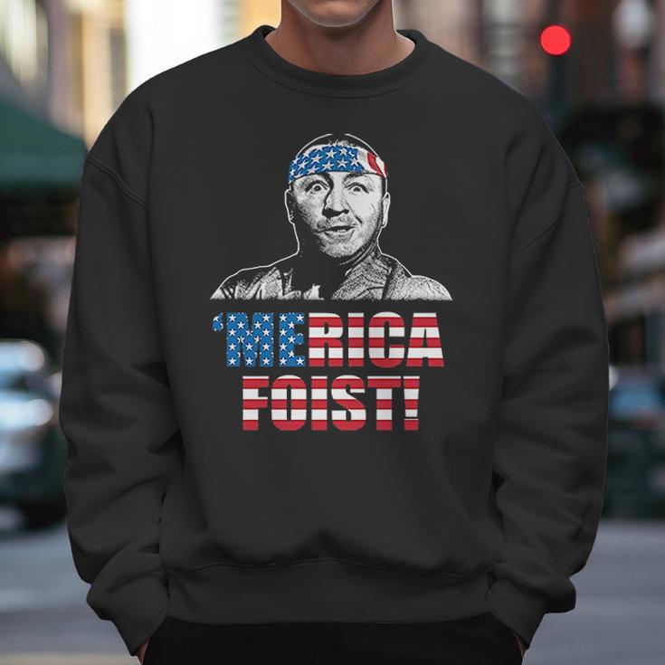 Funny Three Stooges Merica First American Flag Men Sweatshirt