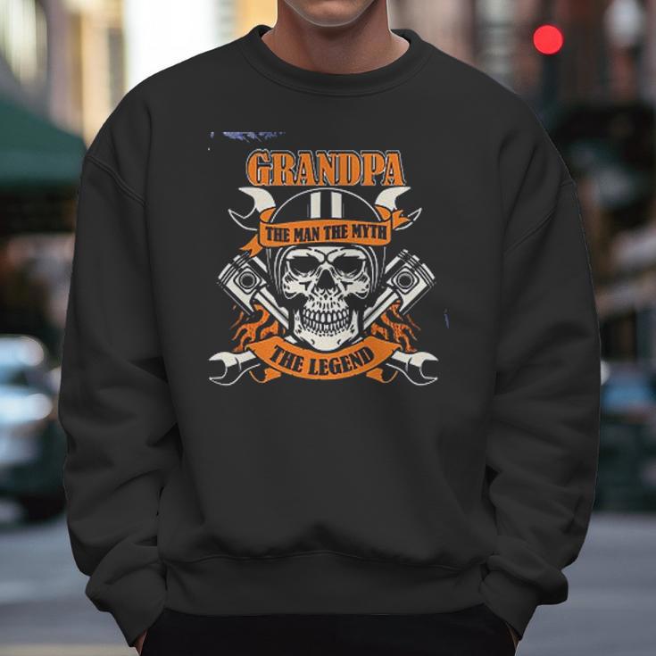 Grandpa The Man The Myth The Legend New Trend Men Sweatshirt