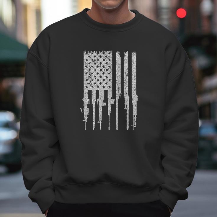 Grunt Style Rifle Flag Mens Men Sweatshirt