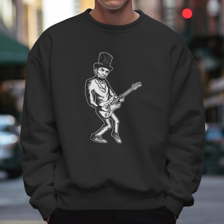 Guitar Shirt Dad Rock Star Gift Men Sweatshirt