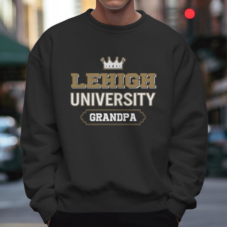 Lehigh University Grandpa Great Gift For Grandparents Men Sweatshirt