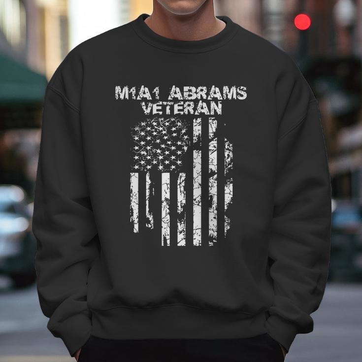 M1a1 Abrams Tank Veteran Graphic Design Printed Casual Daily Basic Men Sweatshirt