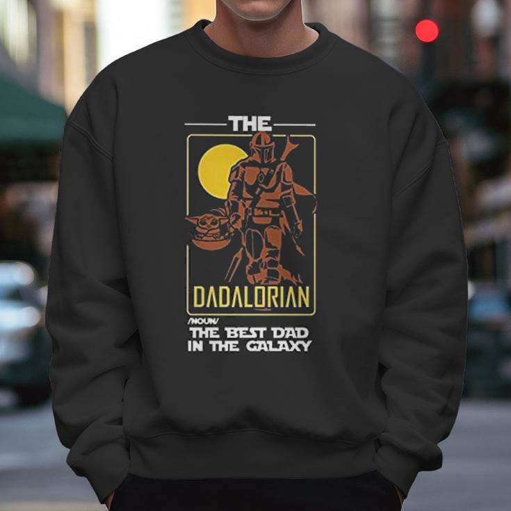 Mandalorian The Dadalorian Best Dad Men Sweatshirt