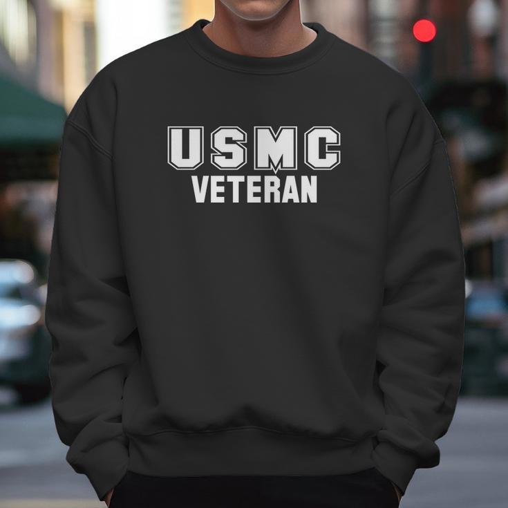 Marine Corps Usmc Veteran Graphic Design Printed Casual Daily Basic Men Sweatshirt