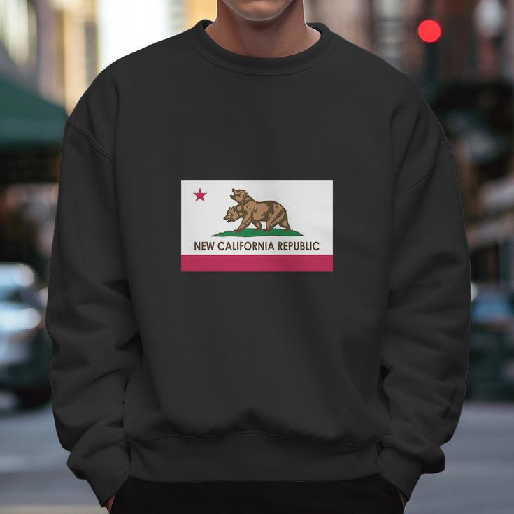 New California Republic Ncr Flag Men Sweatshirt