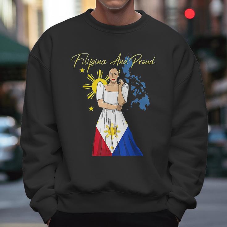 Philippines Pinay Filipina Pride Islands Flag Men Sweatshirt