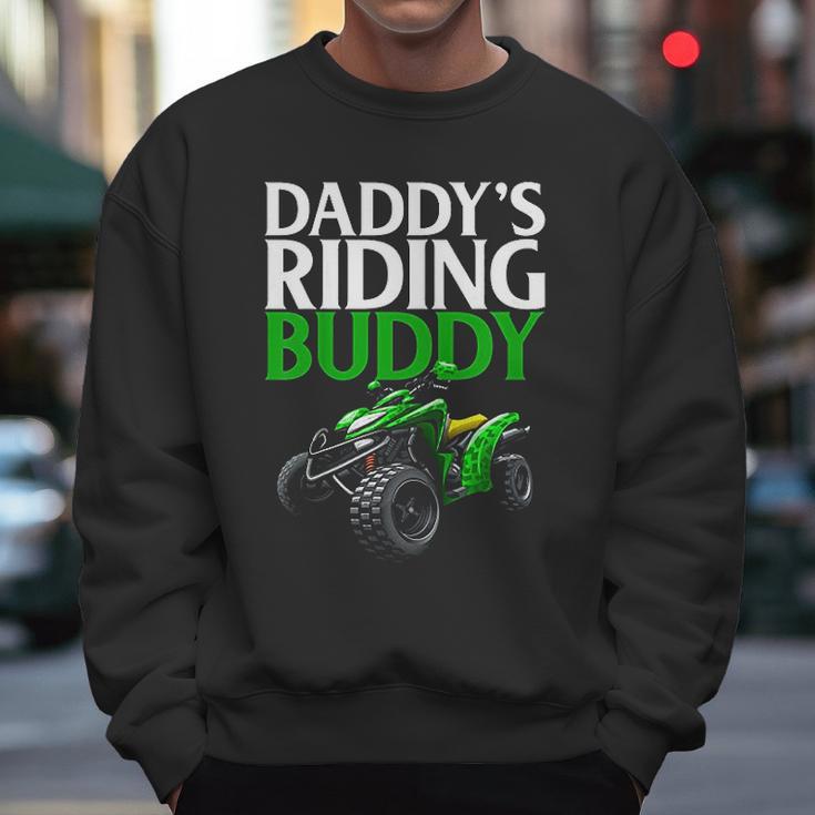 Riding Buddy Father Son Four Wheeling Atv Men Sweatshirt