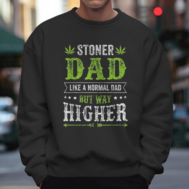 Stoner Dad Marijuana Men Sweatshirt