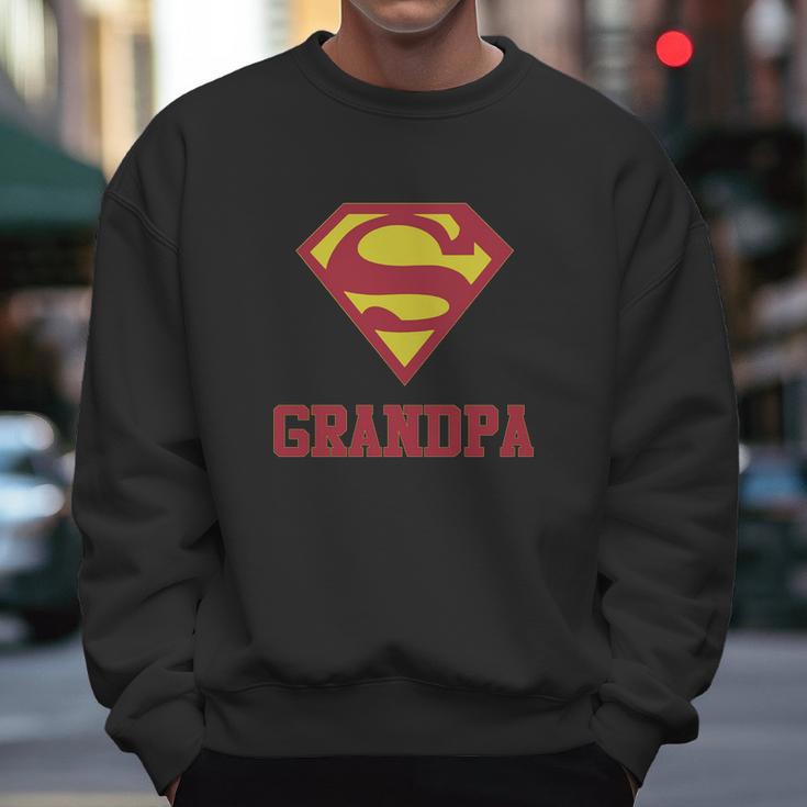 Super Grandpa Shirt Men Sweatshirt