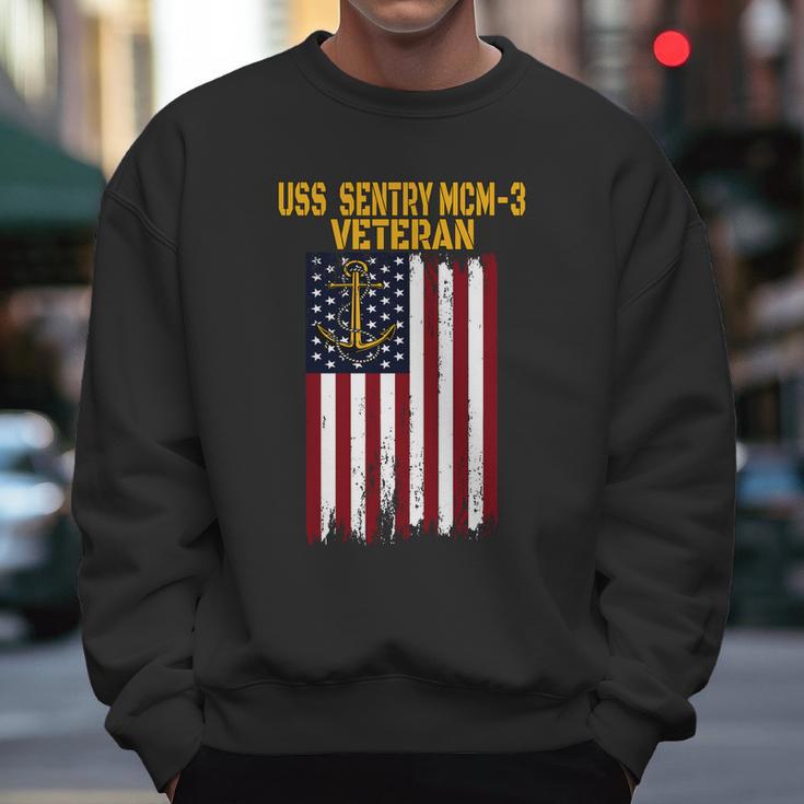 Uss Sentry Mcmgift3 Mine Countermeasures Ship Veterans Day Meaningful Gift Men Sweatshirt