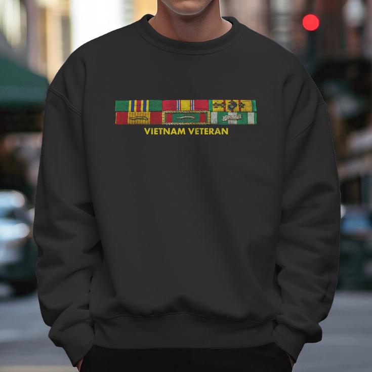 Vietnam Veteran Emblem Men Sweatshirt