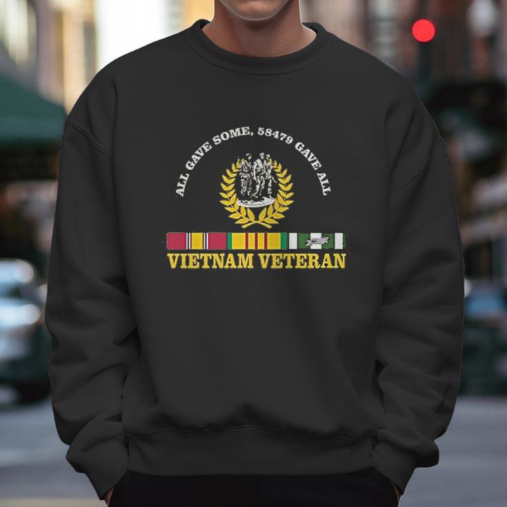 Vietnam Veteran All Gave Some 58479 Gave All Men Sweatshirt