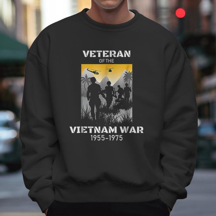 Vietnam War Us Army Veteran Men Sweatshirt