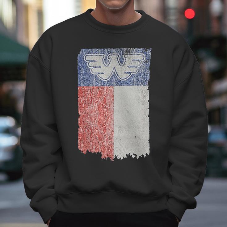 Waylon Jennings Texas Flag Men Sweatshirt