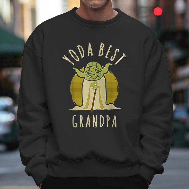 Yoda Best Grandpa Cartoon Yoda Men Sweatshirt