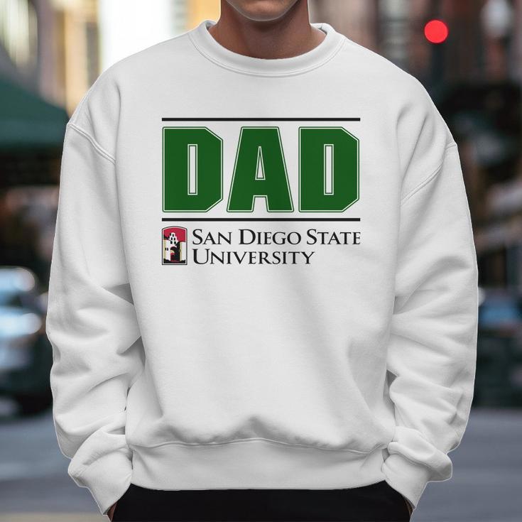 San Diego State University Proud Dad Parents Day Men Sweatshirt