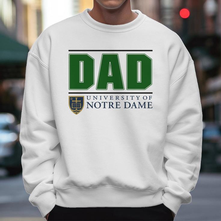 University Of Notre Dame Proud Dad Parents Day 2020 Men Sweatshirt