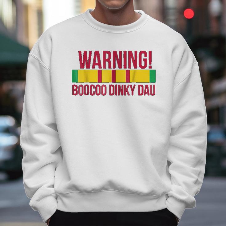 Vietnam Veteran Boocoo Dinky Dau Men Sweatshirt