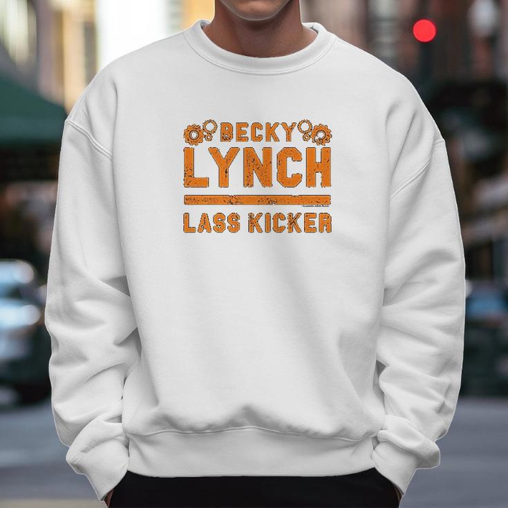 Wwe Becky Lynch Lass Kicker Irish Flag Men Sweatshirt