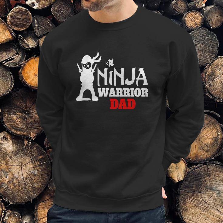 40 Family Mens Ninja Warrior Dad Apparel Fun Family Gift T-Shirt Men Sweatshirt