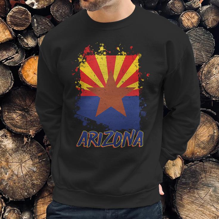 Arizona State Star Flag Men Sweatshirt