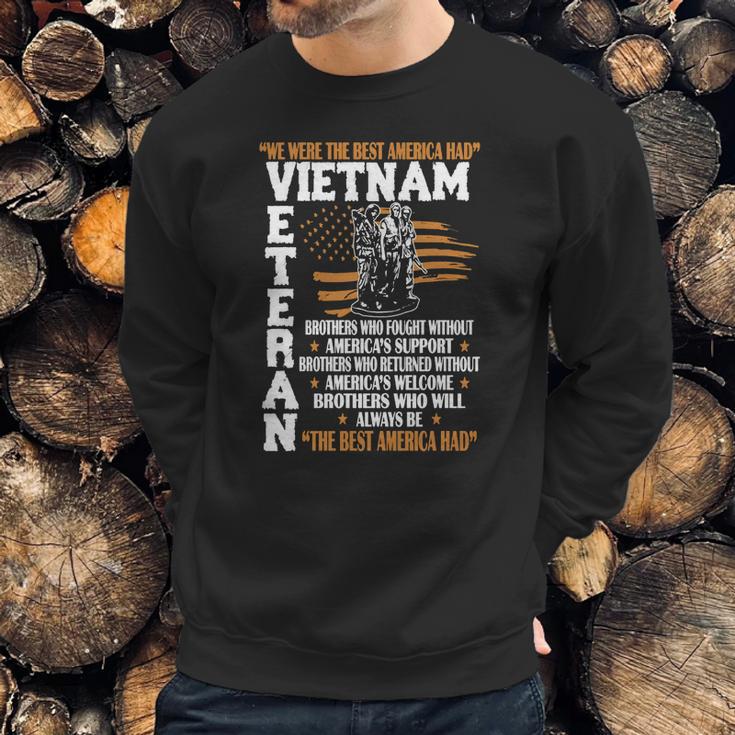 We Were The Best America Vietnam Veteran Men Sweatshirt