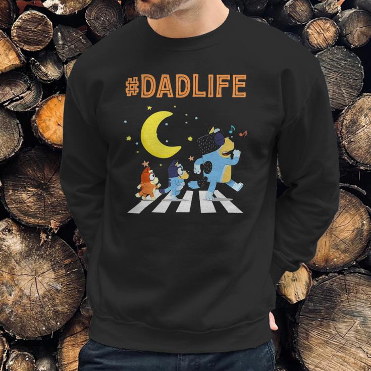 Blueys Dad Life Family Lover In My Life Fathers Day Gift Men Sweatshirt