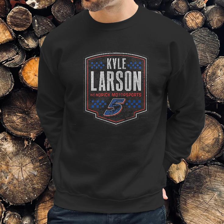 Checkered Flag Kyle Larson 2021 Men Sweatshirt