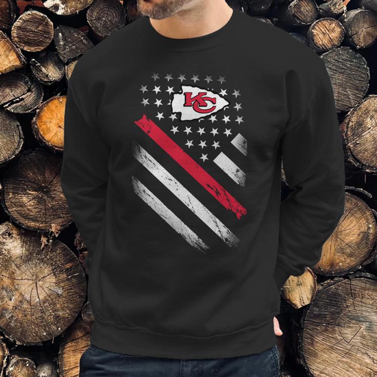 Chiefs American Flag Men Sweatshirt