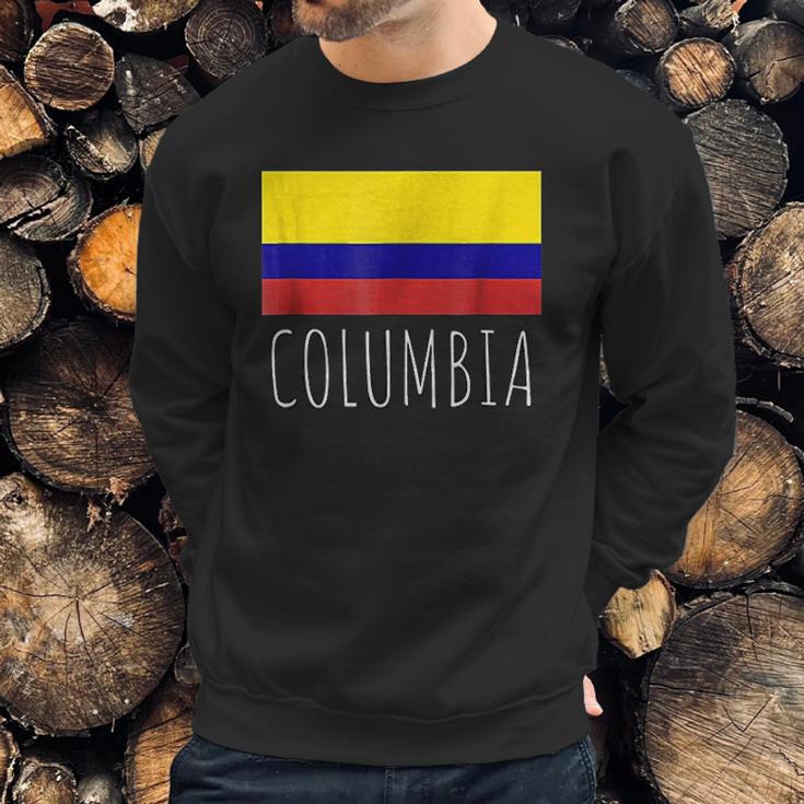 Columbia Flag Proud Men Sweatshirt