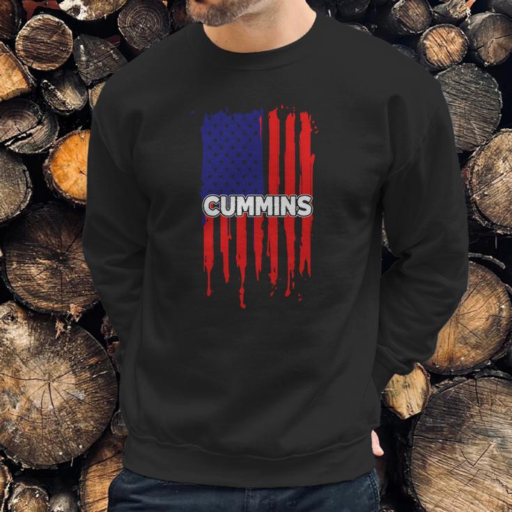 Cummins Usa Flag Tshirt Men Sweatshirt