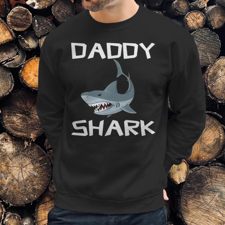 Daddy Gift Daddy Shark Men Sweatshirt